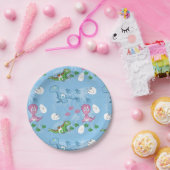 赤ちゃん恐竜 ペーパープレート (パーティー)