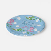 赤ちゃん恐竜 ペーパープレート (アングル)