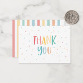 赤ちゃん感謝していのシャワーお願い ノートカード (正面/裏面インサイチュ)