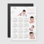 赤ちゃん最初の1年の写真 2025カレンダー (正面/裏面)