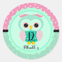 赤ちゃん月別ステッカー