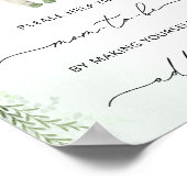 赤ちゃん服ぼほ赤ちゃんシャワー住所と封筒 ポスター (角)