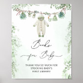 赤ちゃん服ラインボーホユーカリプツブックスベビー ポスター (正面)