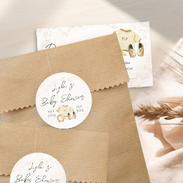赤ちゃん服男女兼用赤ちゃんシャワー ラウンドシール