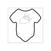 赤ちゃん服 ラバースタンプ (インプリント)