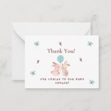 赤ちゃん来シャワーありがとう