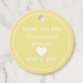 赤ちゃん淡い色ののシャワー フェイバータグ