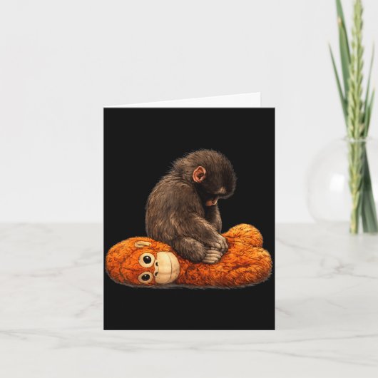 赤ちゃん猿パンチ カード (正面)