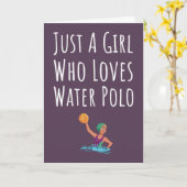 赤ちゃん用かわいいピンクのウォーターポロカード カード (黄色い花)