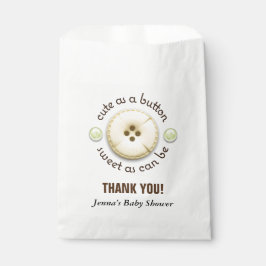 赤ちゃん用のボタンシャワーがかわいい フェイバーバッグ