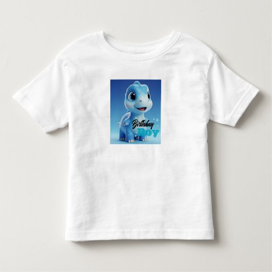 赤ちゃん男の子の誕生日シャツ トドラーTシャツ (正面)