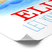 赤ちゃん男の子の部屋 ライトハウス 名言 ポスター (角)