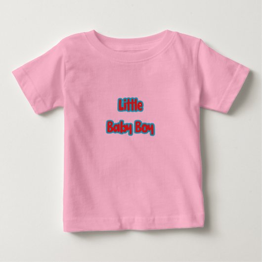 赤ちゃん男の子用ベビーTシャツ ベビーTシャツ (正面)