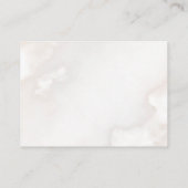 赤ちゃん男女兼用シャワーおむつラッフル エンクロージャーカード (裏面)