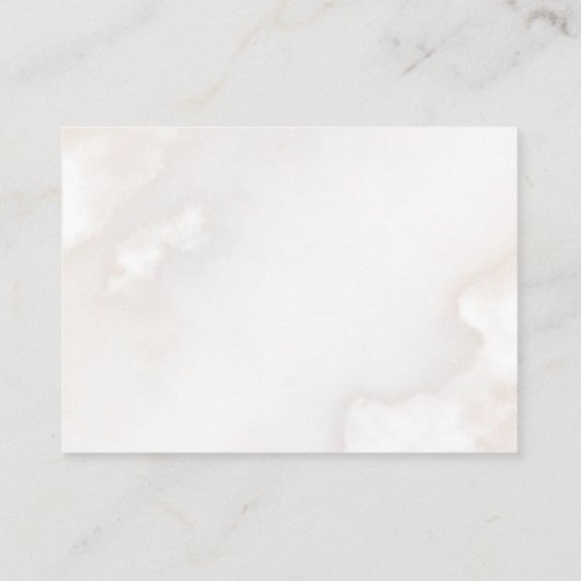 赤ちゃん男女兼用シャワーおむつラッフル エンクロージャーカード (裏面)