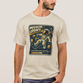 赤ちゃん発表 宇宙飛行士 妊娠 発表 Tシャツ