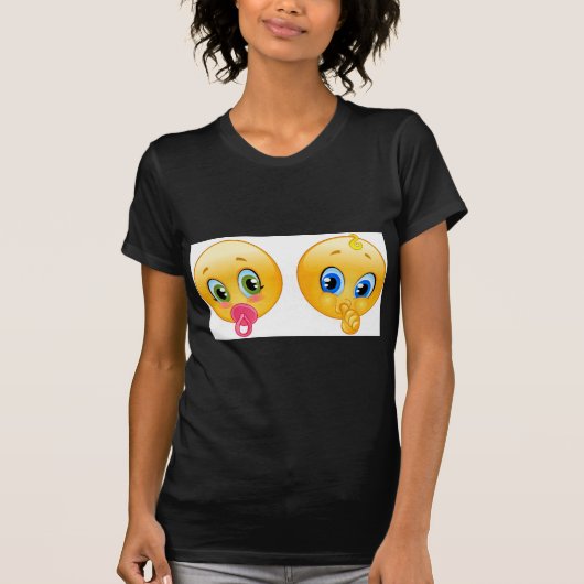 赤ちゃん絵文字 Tシャツ (正面)