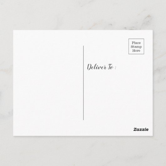 赤ちゃん誕生おめでとう ポストカード (裏面)