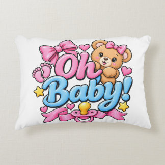 赤ちゃん誕生お祝いデザイン アクセントクッション