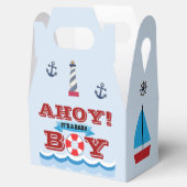 赤ちゃん誕生！男の子だよ 4" x 2.5" x 5" フェイバーボックス (オープン)