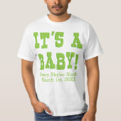 赤ちゃん誕生! Tシャツ (正面)