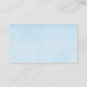 赤ちゃん象おむつくじカード エンクロージャーカード (裏面)