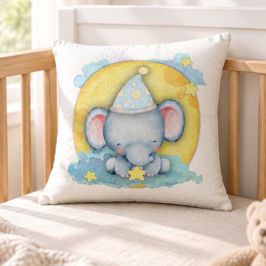 赤ちゃん象の眠る時間 クッション