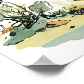 赤ちゃん象の蝶の耳（モナーク・バタフライ） ポスター (角)