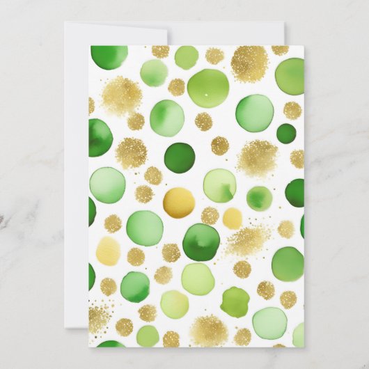 赤ちゃん赤ちゃんシャワーを待つ真珠 招待状 (裏面)