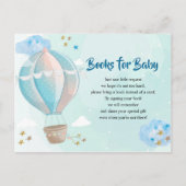 赤ちゃん遠くにシャワーベビー インビテーションポストカード (正面)