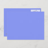 赤ちゃん青はがき ポストカード (正面/裏面)