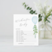 赤ちゃん青バルーン赤ちゃんシャワーゲームのご希望 (スタンド正面)