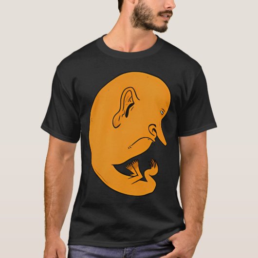 赤ちゃん魚 Tシャツ (正面)