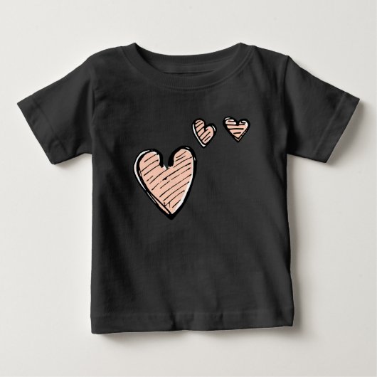 赤ちゃん12345 ベビーTシャツ (正面)