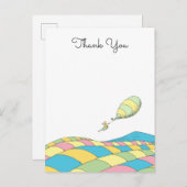 赤ちゃん、あなたが行く場所 ありがとう ポストカード (正面/裏面)