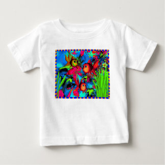 赤ちゃん キッズ 金魚 水中 Tシャツ