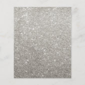 赤ちゃん、コロナが外でクリスマスパーティーの雪の結晶よ チラシ (裏面)