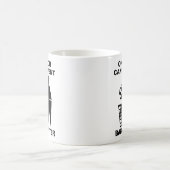 赤ちゃん+ゴミ箱+面白い+マグカップ+ユーモア コーヒーマグカップ (中央)
