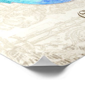 赤ちゃん サーカス ファンタジー せいうま 観覧車 ビンテージ ポスター (角)