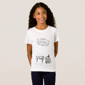 赤ちゃん ハッピー バースデー Tシャツ デザイン (正面フル)
