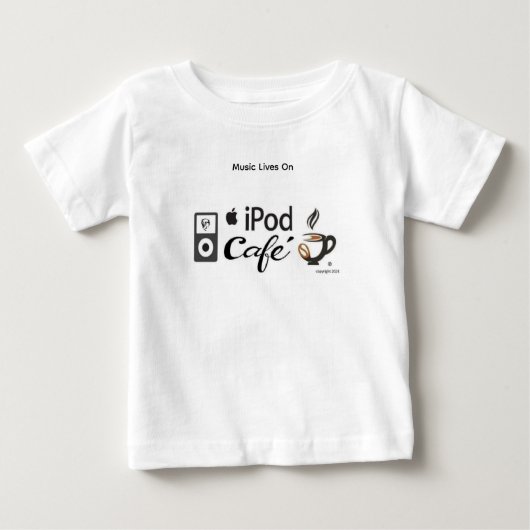 赤ちゃん ベビーTシャツ (正面)
