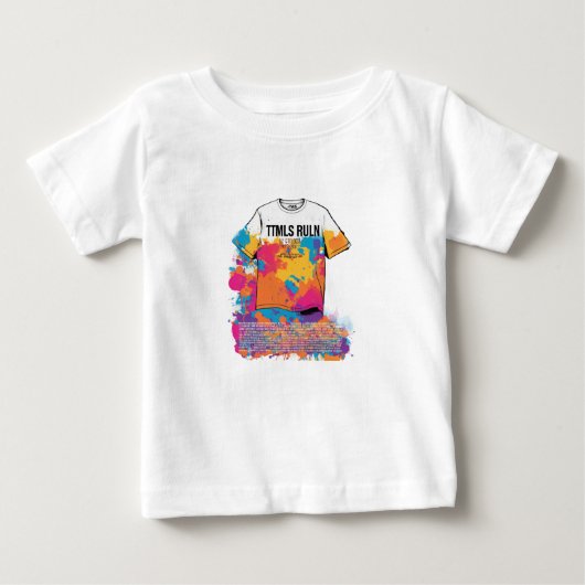 赤ちゃん ベビーTシャツ (正面)