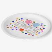 赤ちゃん ペーパープレート (アングル)