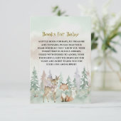 赤ちゃん、外は寒いよ♪ ベビーシャワーのための絵本 エンクロージャーカード (スタンド正面)