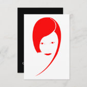 赤ちゃん 招待状 (正面/裏面)