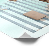 赤ちゃん 男の子 テディベア おもちゃのバスケット ポスター (角)