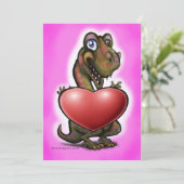 赤ちゃんT-Rex ハートカード カード (スタンド正面)