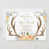 赤ち男女兼用ゃんシャワー 招待状 (正面)