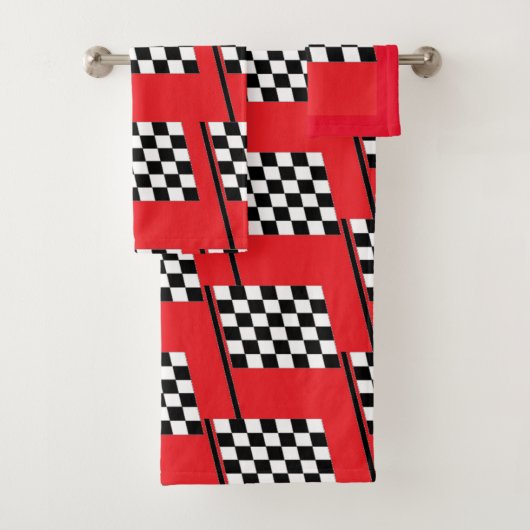 赤でフラグを終了 バスタオルセット (インサイチュ)