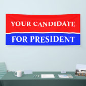 赤とアイディア+カラーのみ 横断幕 (トレードショー)